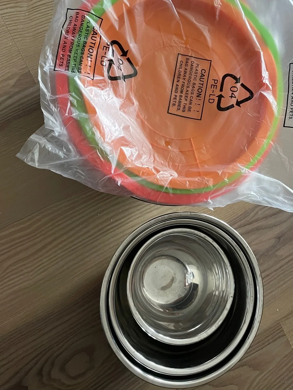 Stainless Steel Mixing Bowls with Lids